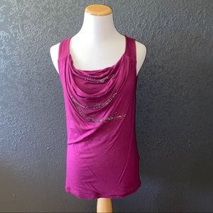 Dressy pink/magenta top